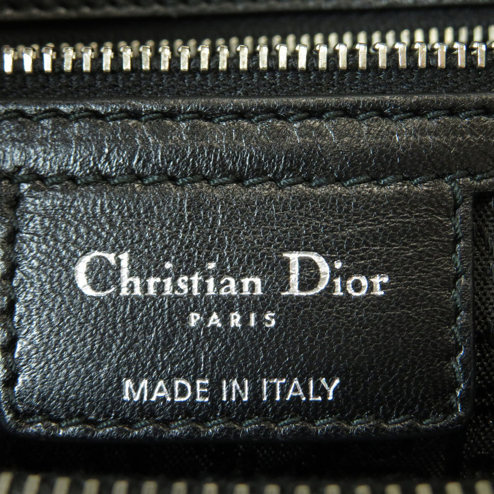 Christian Dior Tote Bag Leather Black - Picture 5 of 8